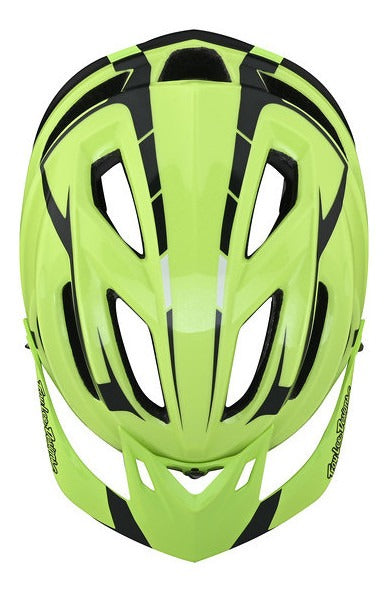 Casco Troy Lee Designs A2 con Mips Sliver Green / Gray